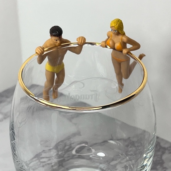 The Original Drinking Buddies Barware Party Pool Novelty Retro - Picture 5 of 9